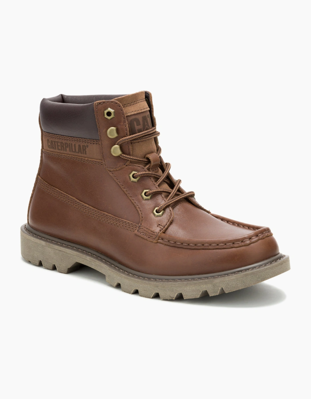 Caterpillar Men's Colorado Moc Toe P726122 Mens Nuthatch Boots - Brown - Size: 7