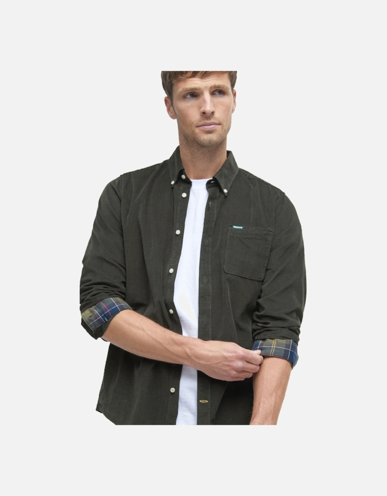 Ramsey Corduroy Shirt Forest