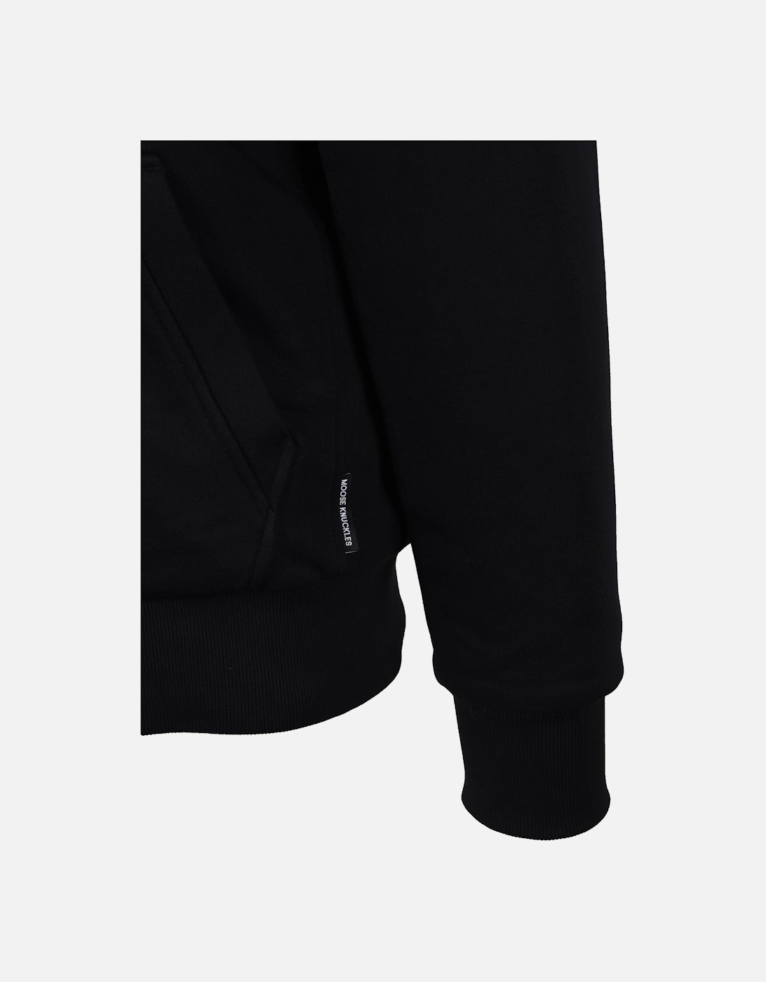Classic Bunny Hooded Full Zip Black