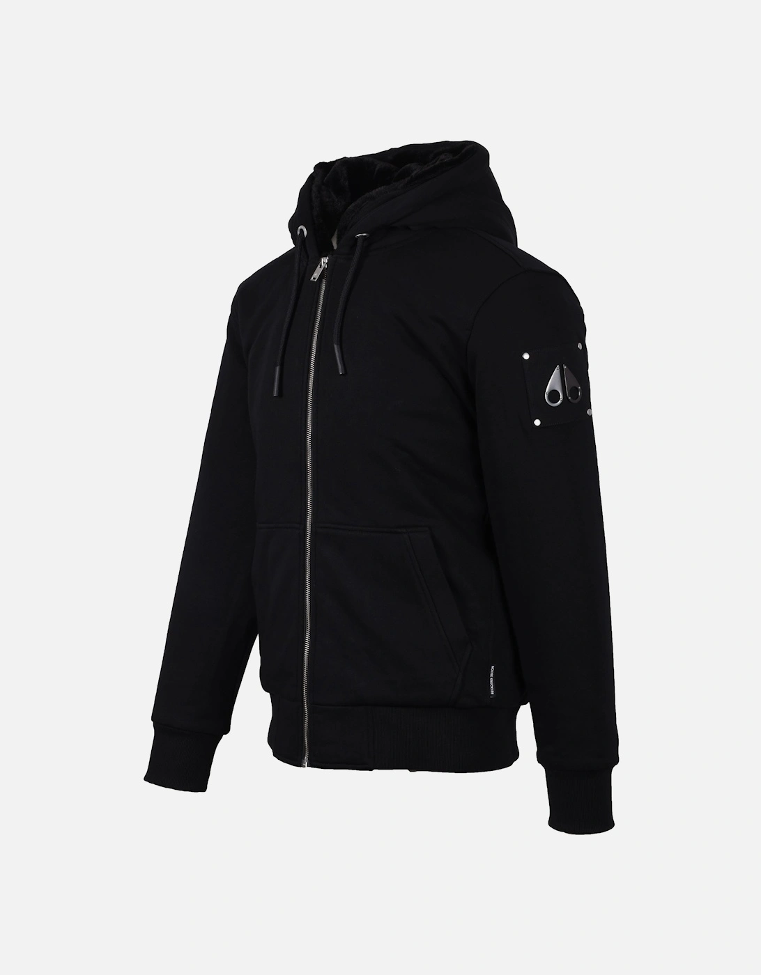 Classic Bunny Hooded Full Zip Black