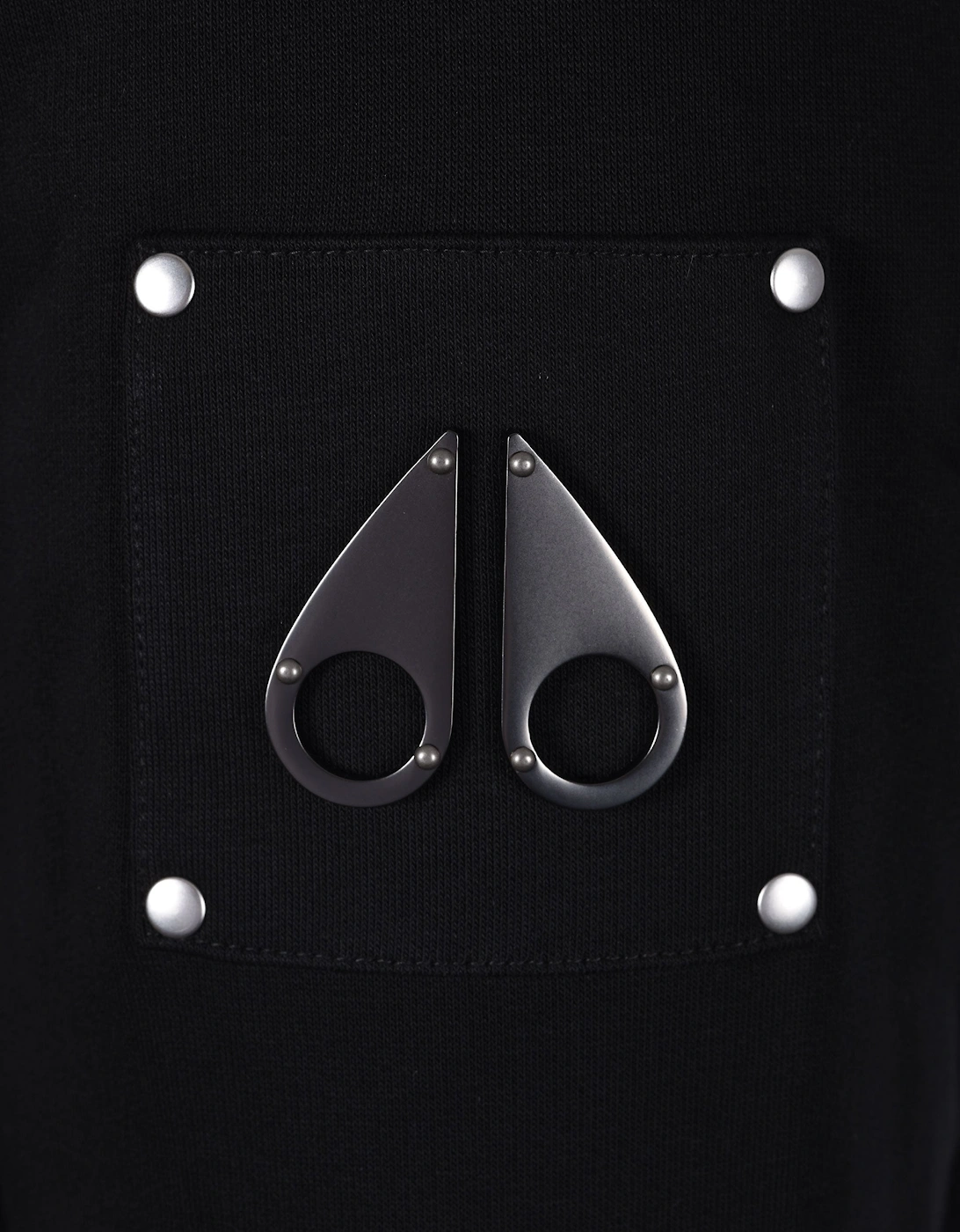 Classic Bunny Hooded Full Zip Black