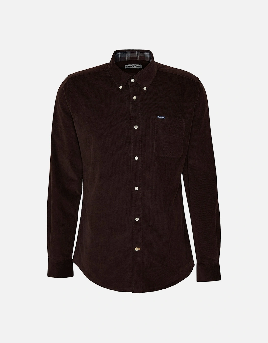 Ramsey Corduroy Shirt Dark Oak, 5 of 4