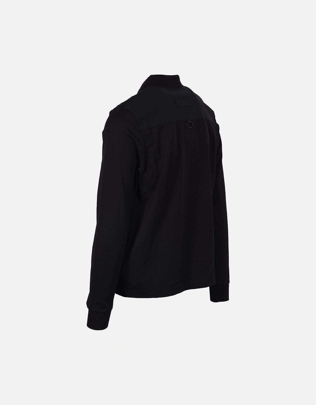Dalon Long Sleeved Polo Shirt Black