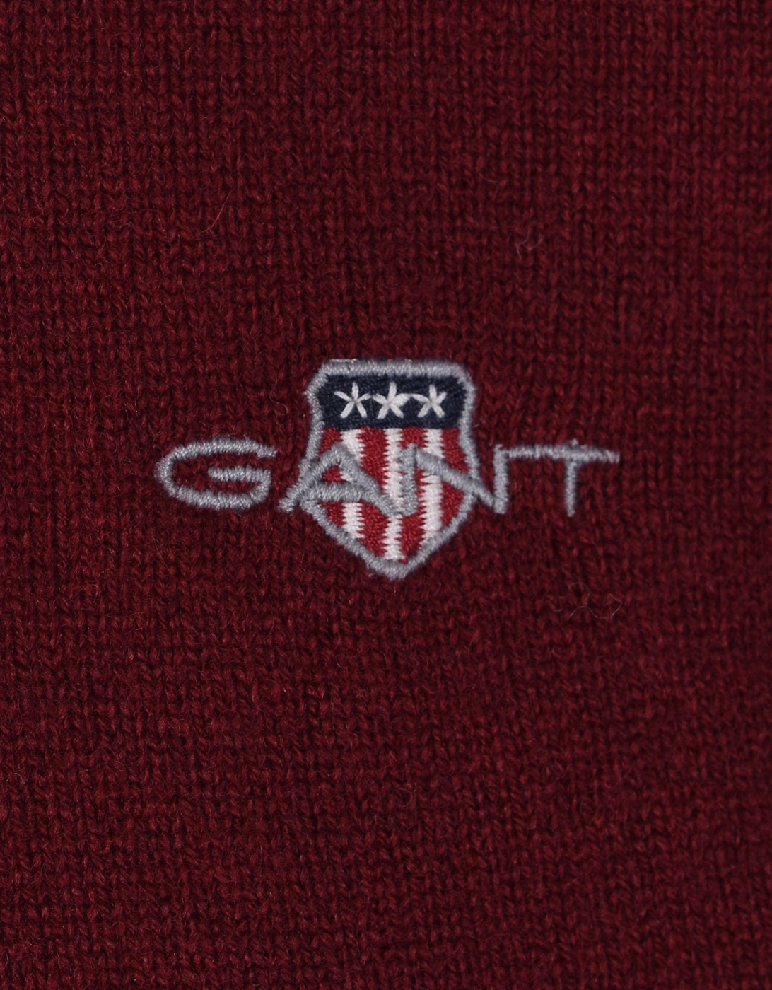 Superfine Lambswool Crew Neck Knitwear Plumped Red