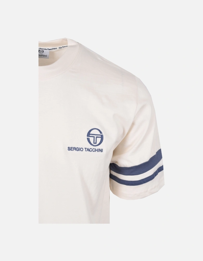 Frankie T-Shirt Gardenia/Vintage Indigo