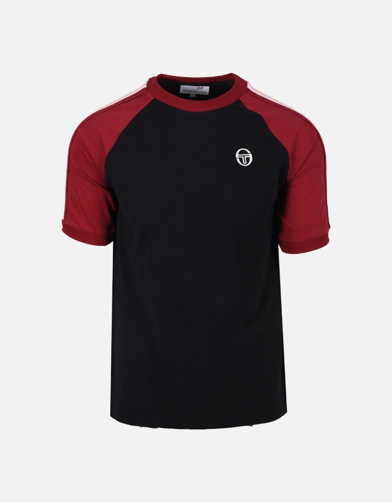 Hadow Ringer T-Shirt Black/Gardenia