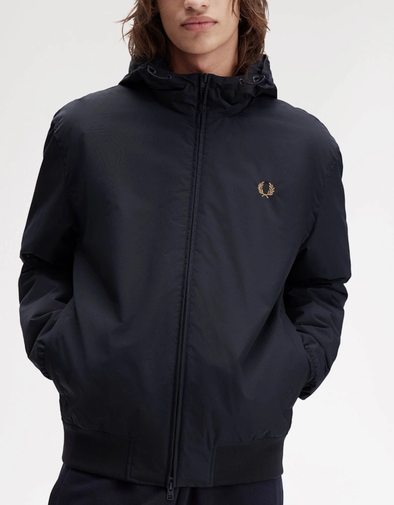 Mens Hooded Brentham Jacket - Navy 248