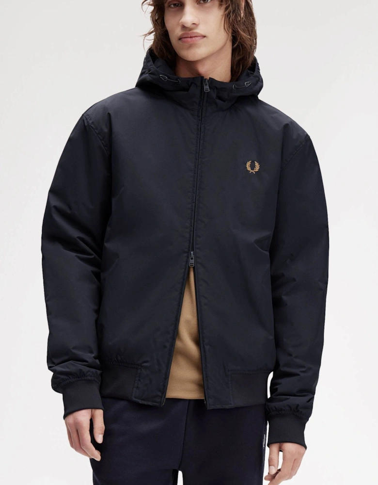 Mens Hooded Brentham Jacket - Navy 248