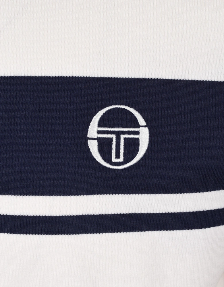 Master T-Shirt Gardenia/Maritime Blue/Pumpkin