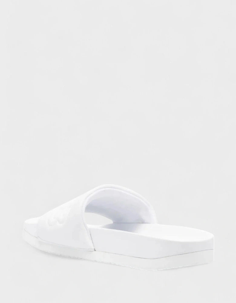 Ambush Quilted Slider White