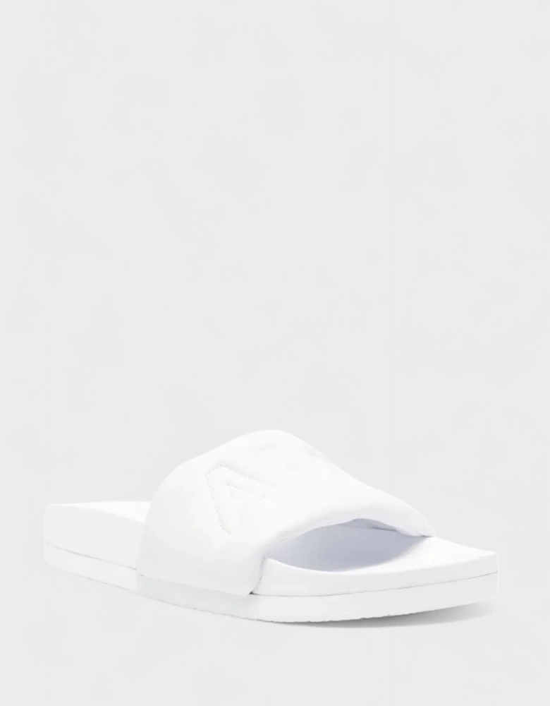 Ambush Quilted Slider White