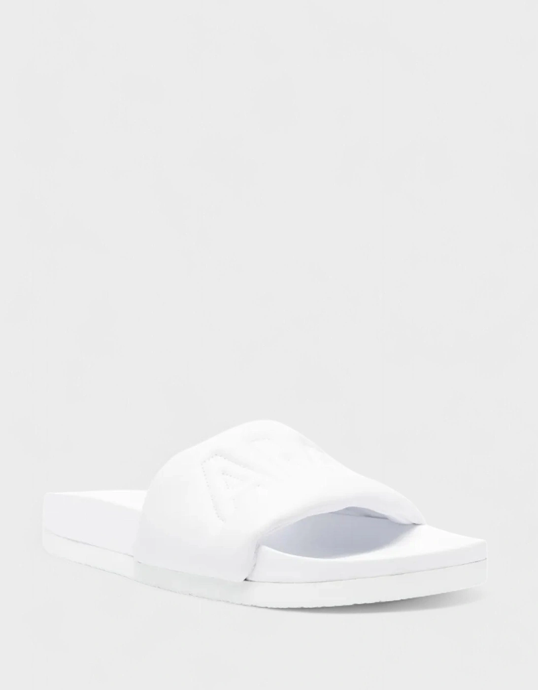 Ambush Quilted Slider White