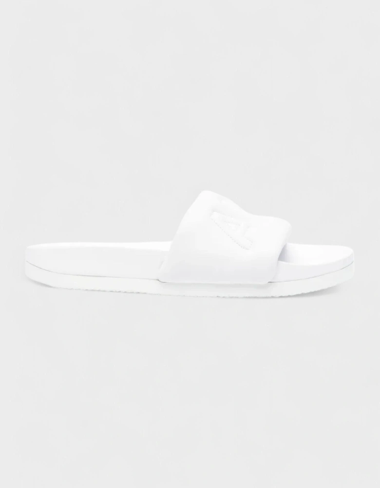 Ambush Quilted Slider White