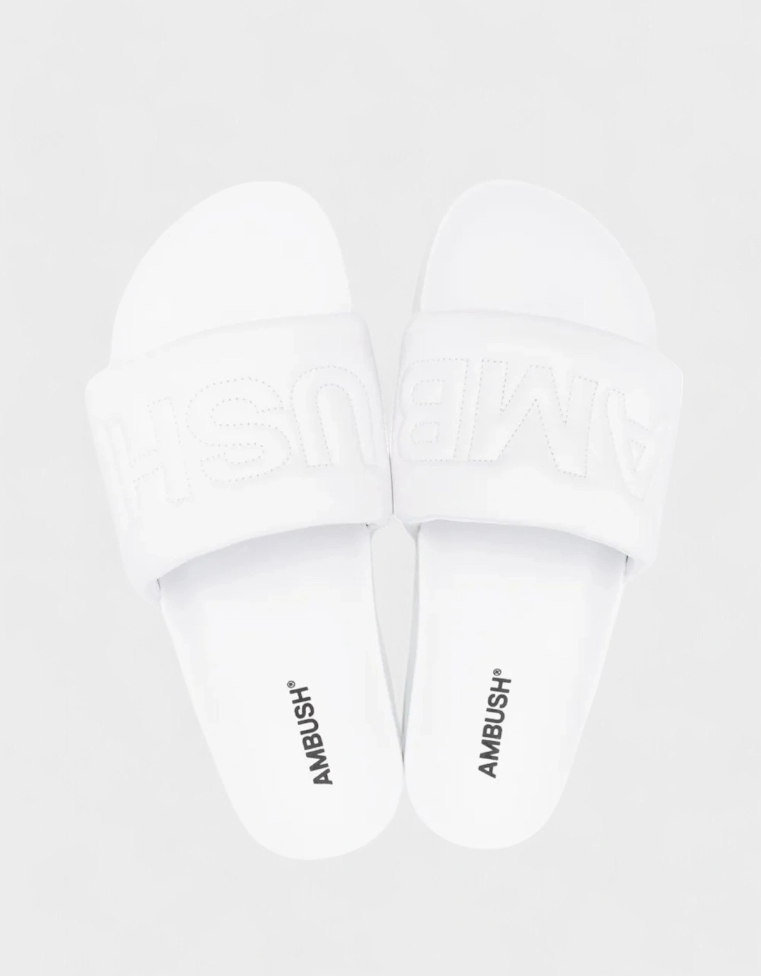 Ambush Quilted Slider White