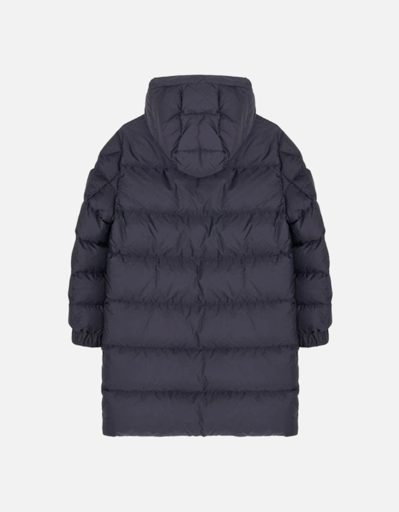 Kids Lentille Long Coat Navy