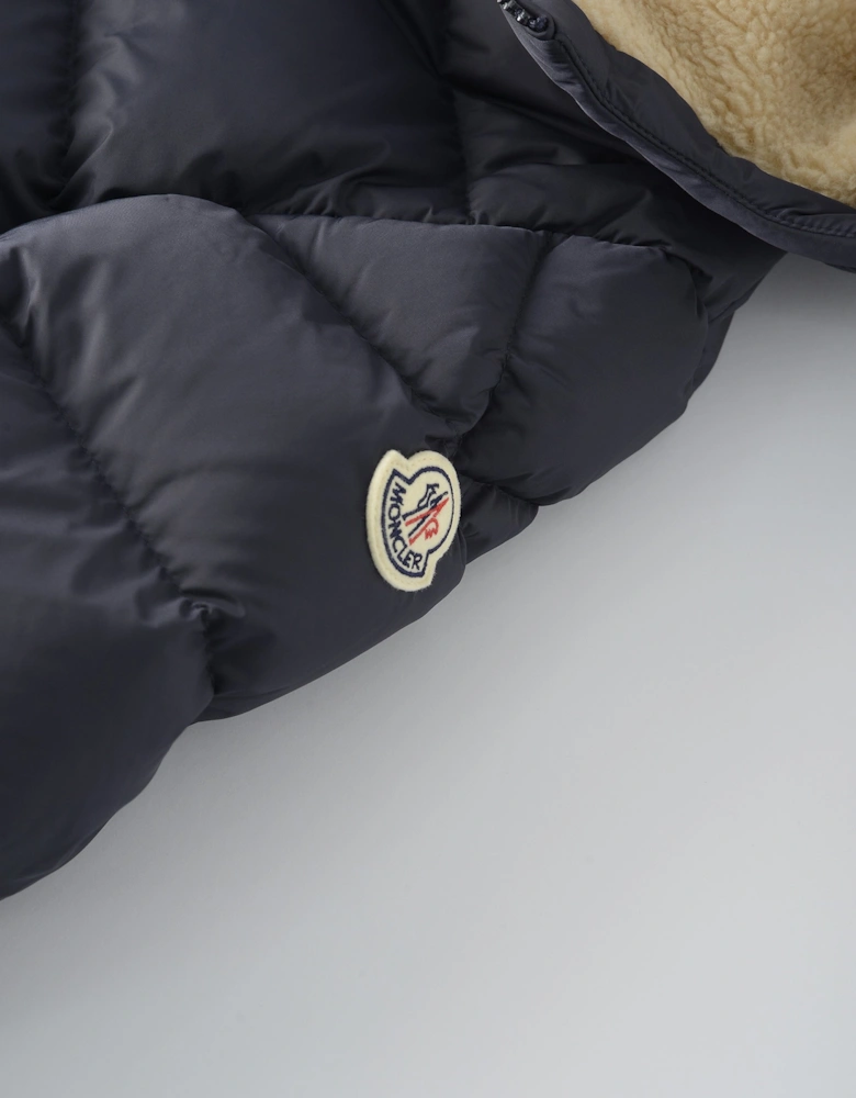 Kids Lentille Long Coat Navy