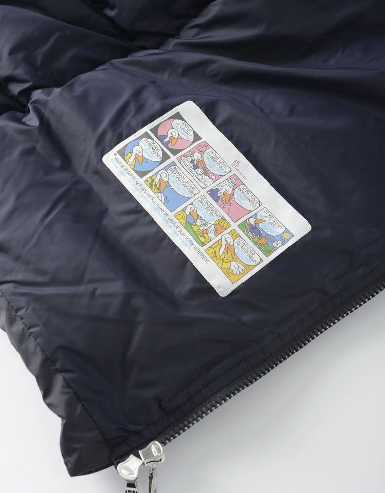 Kids Lentille Long Coat Navy