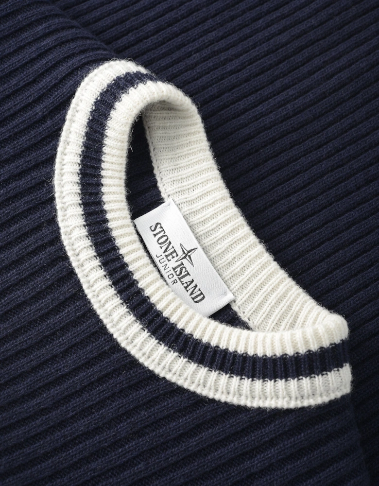 Kids S00M4 Compass Sweater Navy