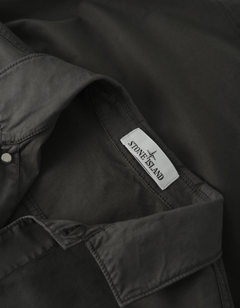 Zip Pocket SS Shirt Grey