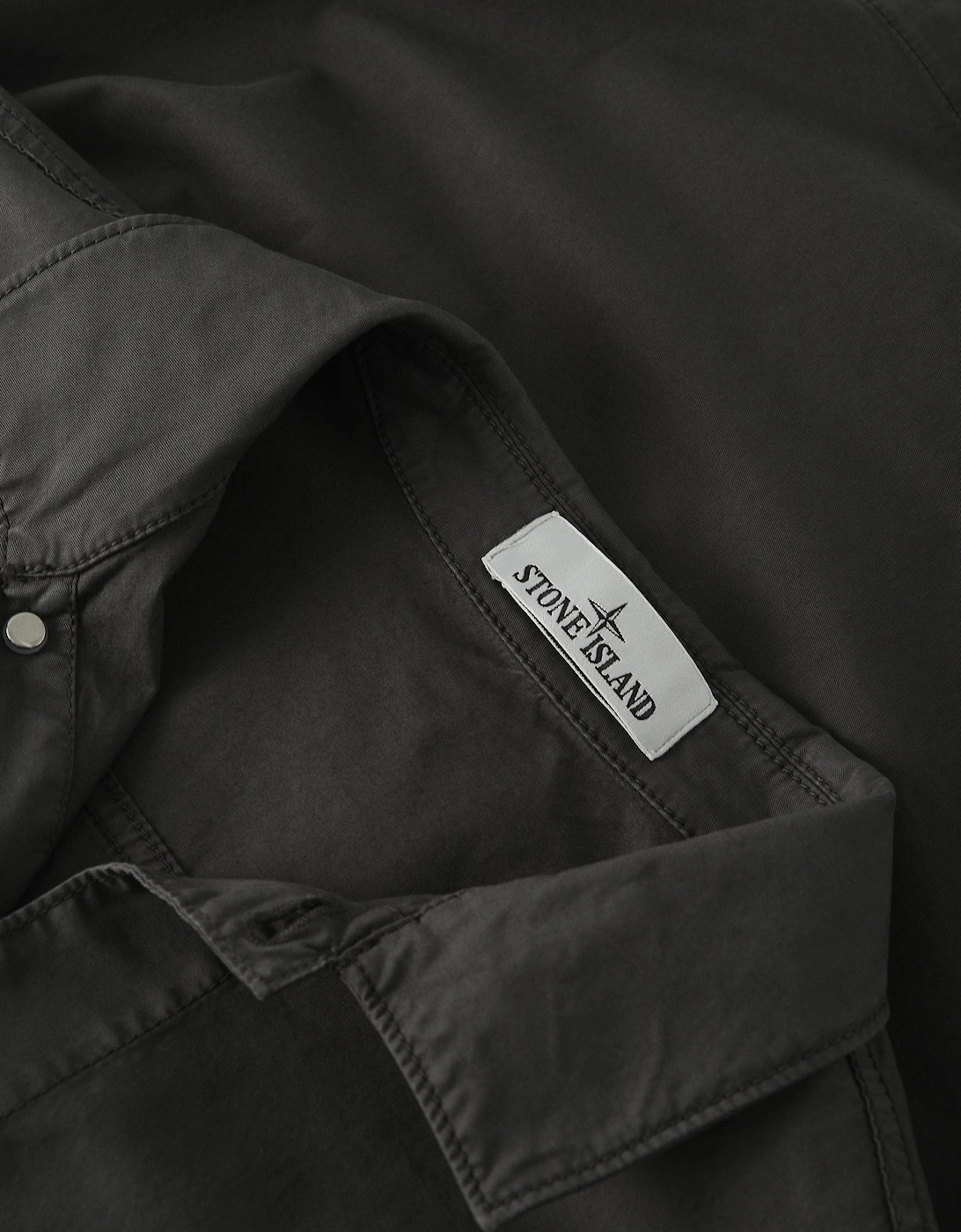Zip Pocket SS Shirt Grey