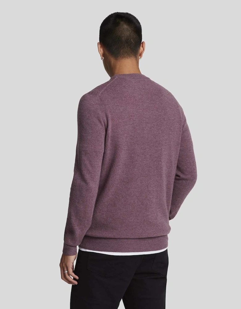 Lambswool Blend Crew Neck Jumper
