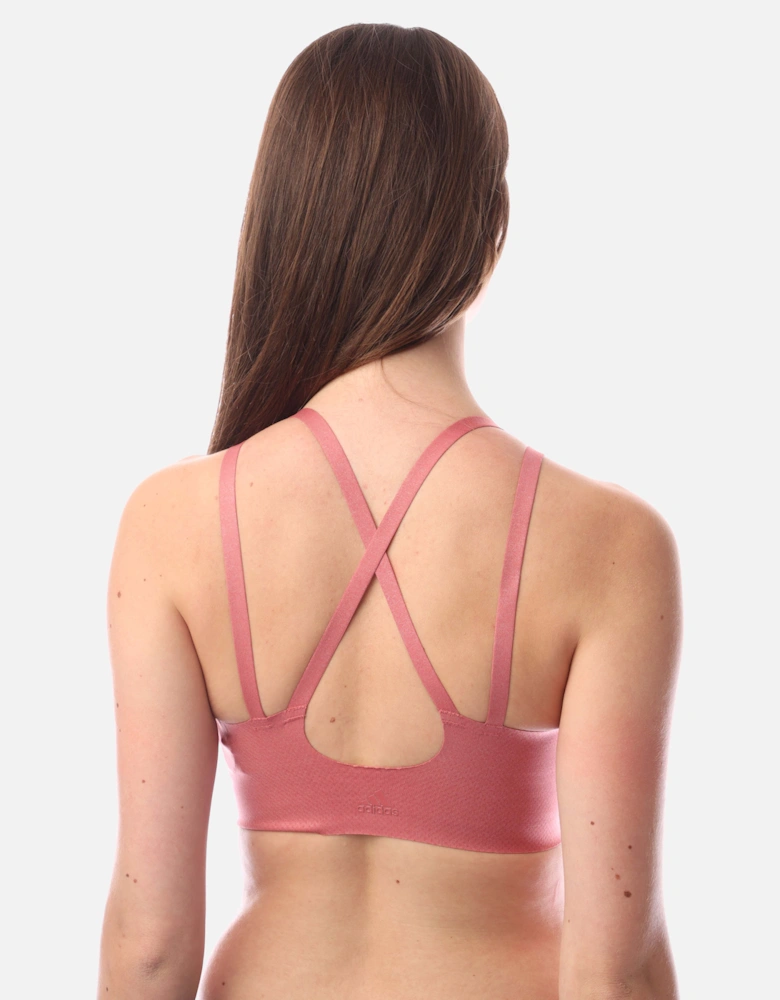 Yoga Luxe Studio Light-Support Fire Bra