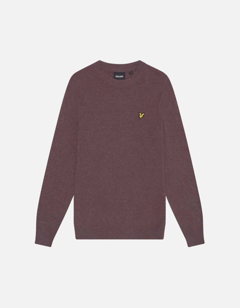 Lambswool Blend Crew Neck Jumper