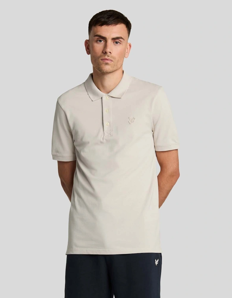 Tonal Eagle Polo Shirt