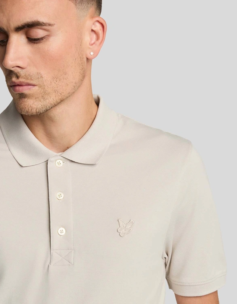 Tonal Eagle Polo Shirt