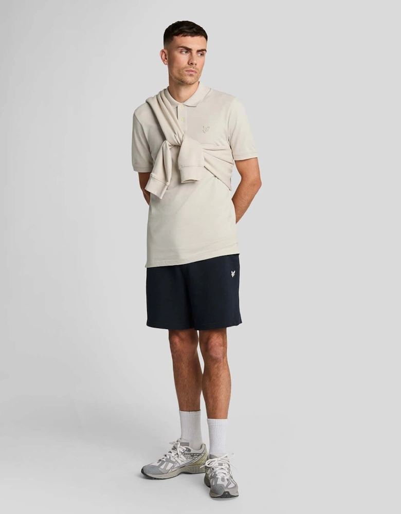 Tonal Eagle Polo Shirt