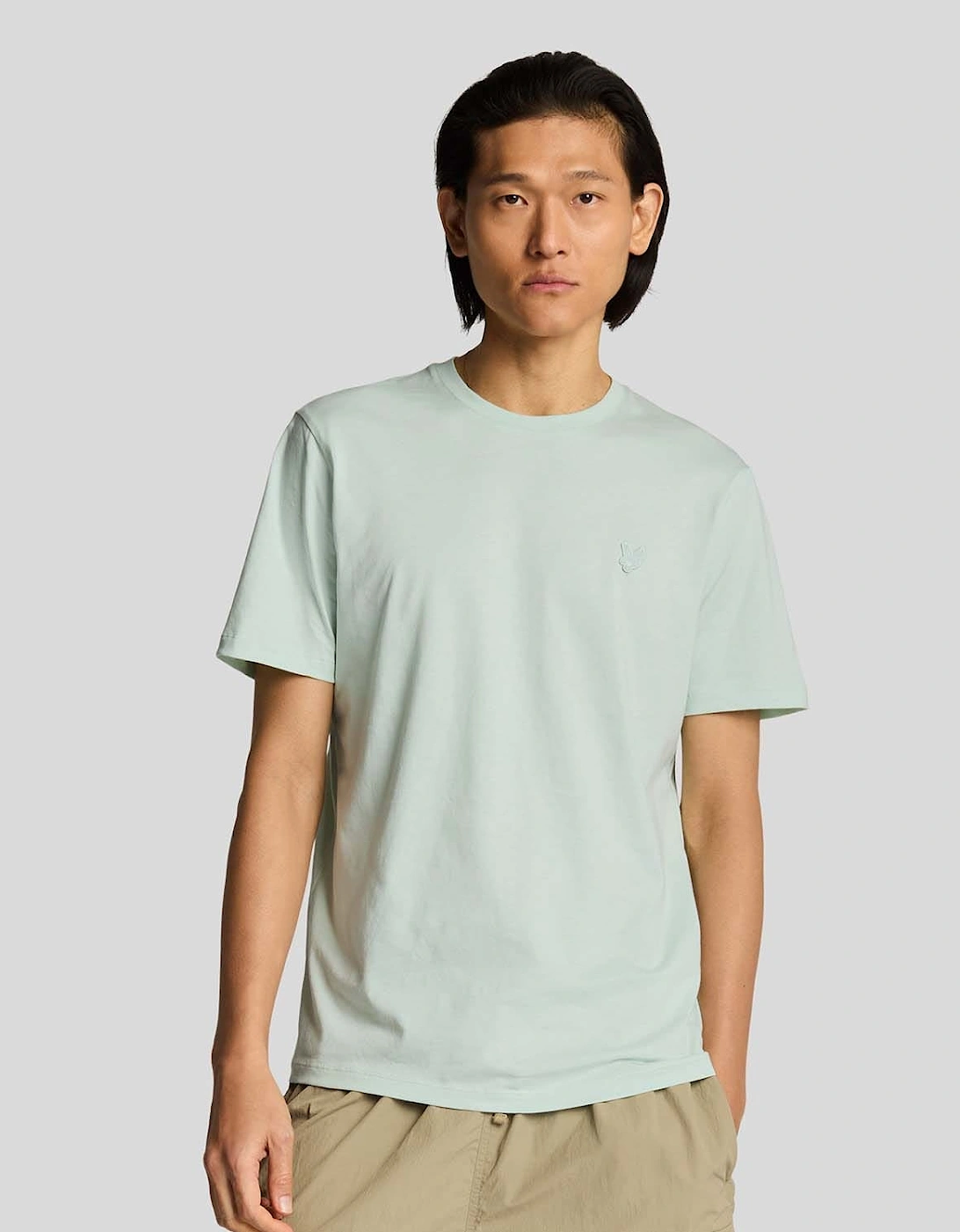 Lyle And Scott Men's Green Superfine Cotton T-Shirt - : 40 L