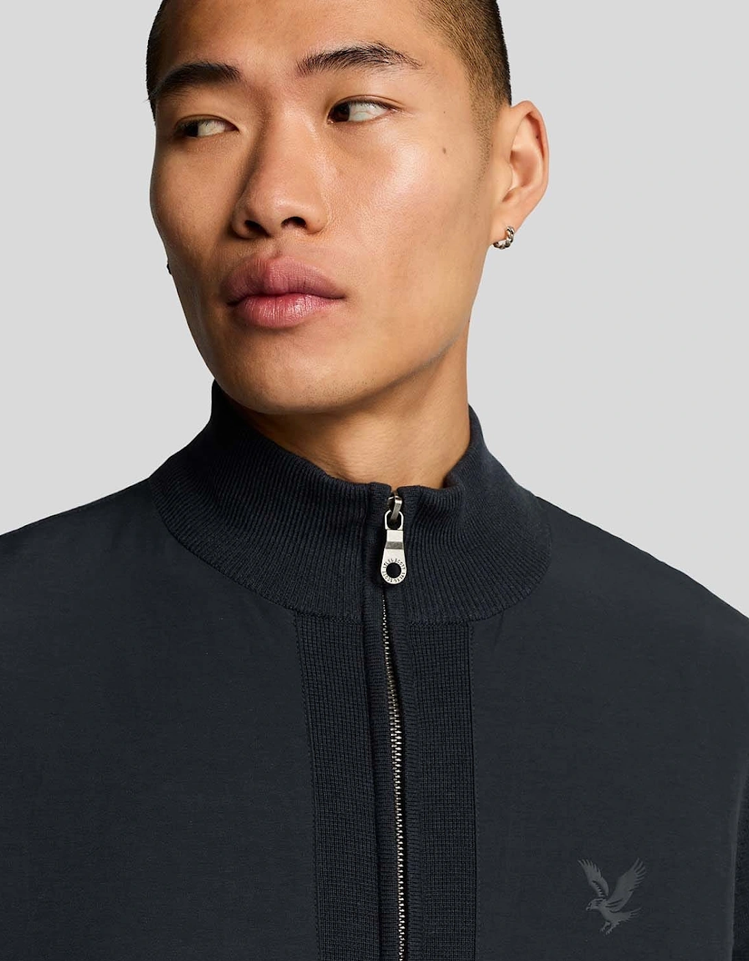 Milano Hybrid Full Zip Knitted Jacket