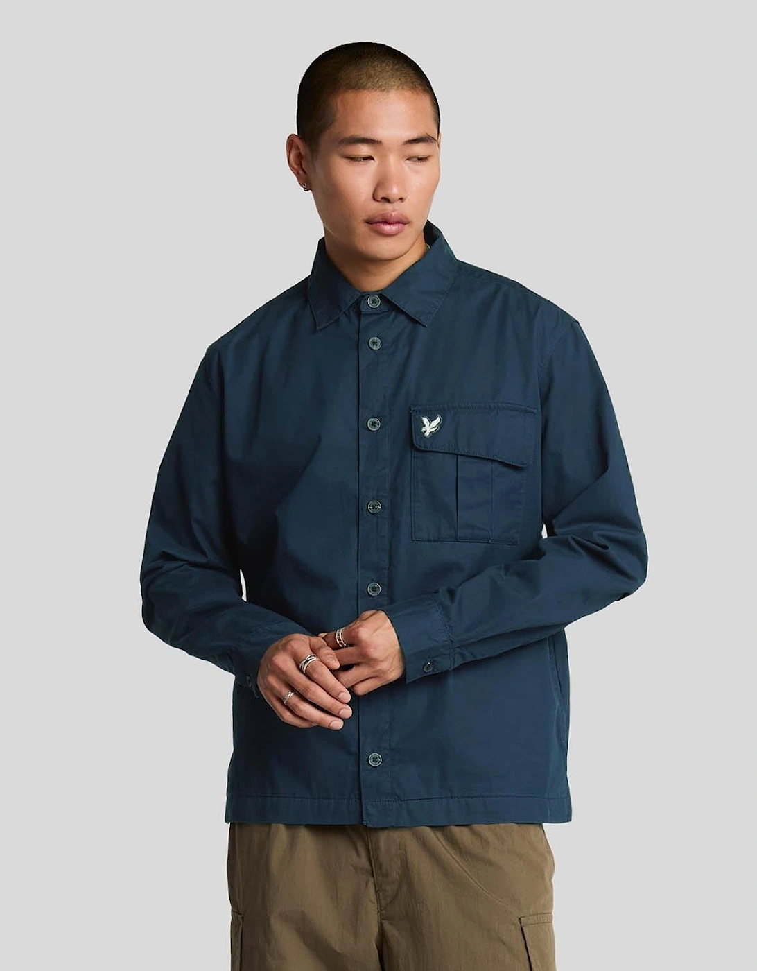 Pleated Pocket Overshirt, 6 of 5