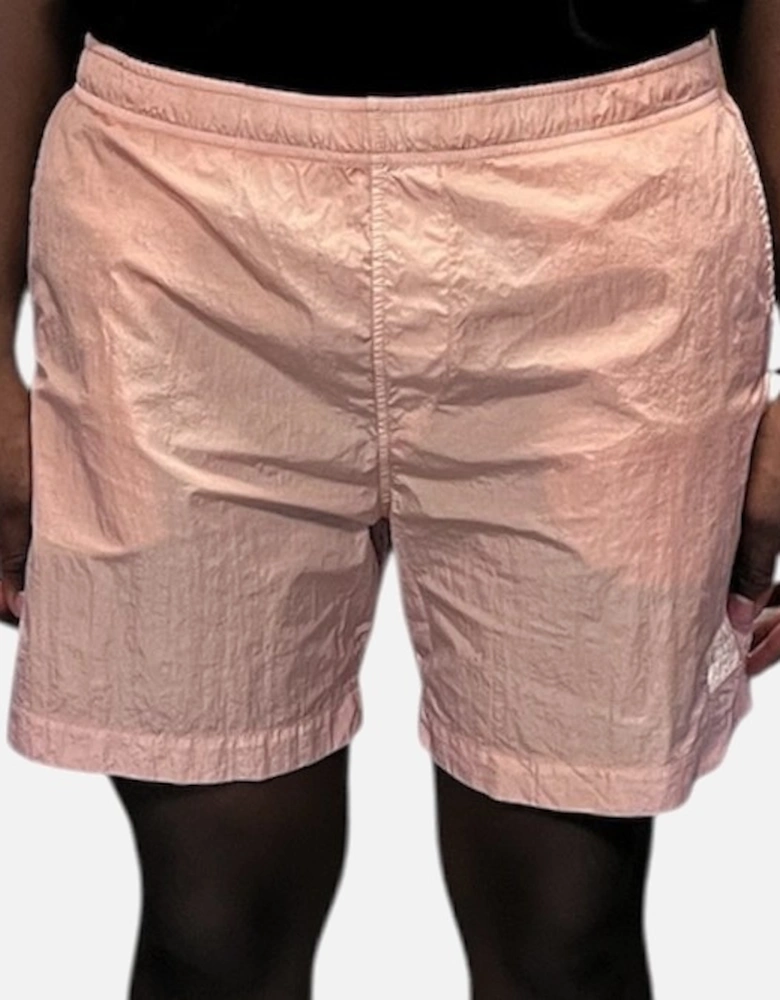 Flat Nylon Swim Short - Pale Mauve