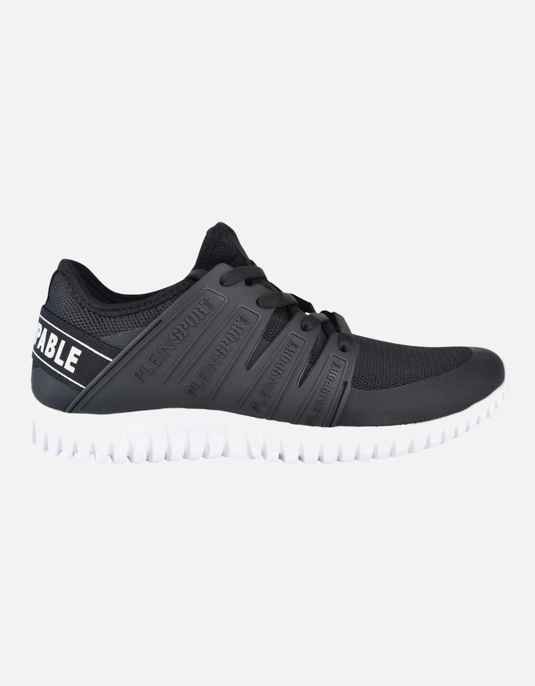 Plein Sport Robinson Black Runner Trainer, 4 of 3