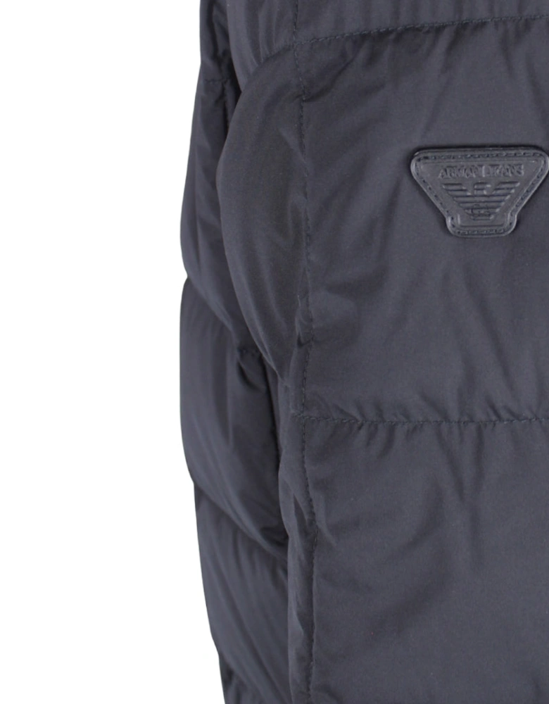 Black Padded Down Jacket