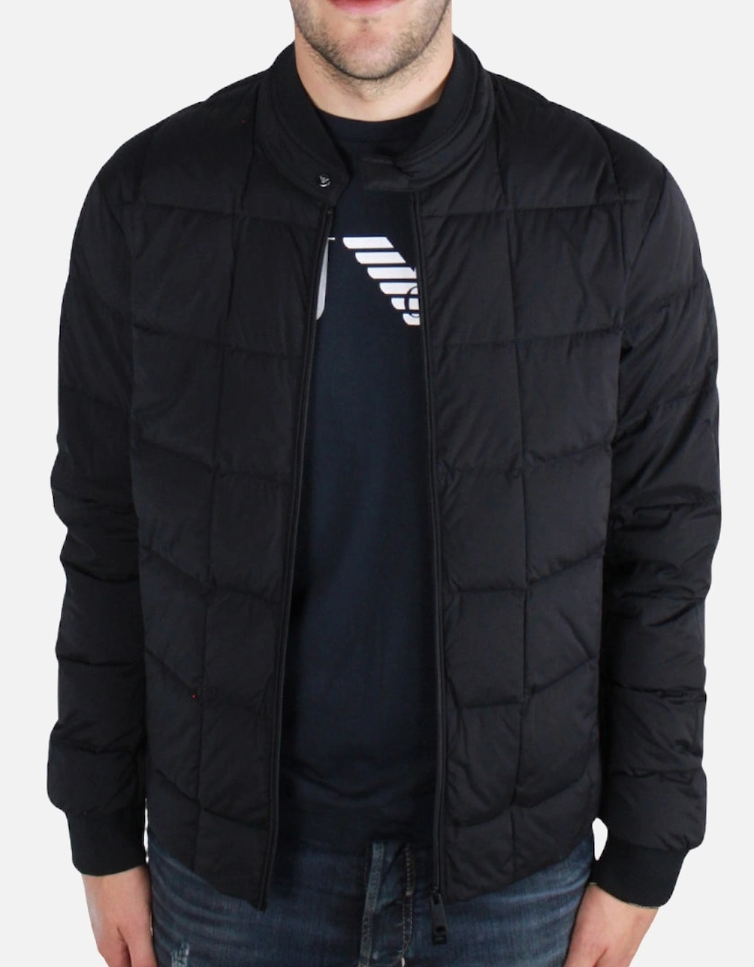 Black Padded Down Jacket