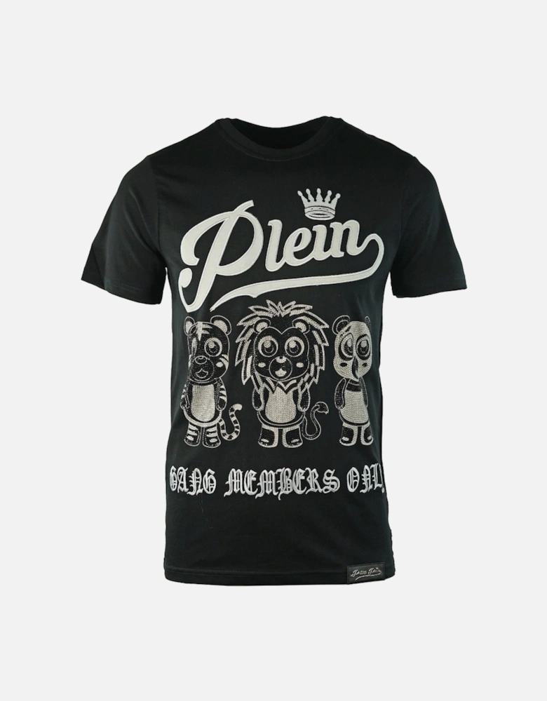 Gang Design Black T-Shirt