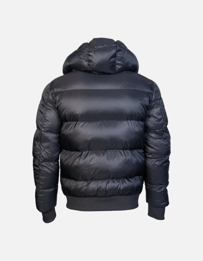 Black Hooded Jacket