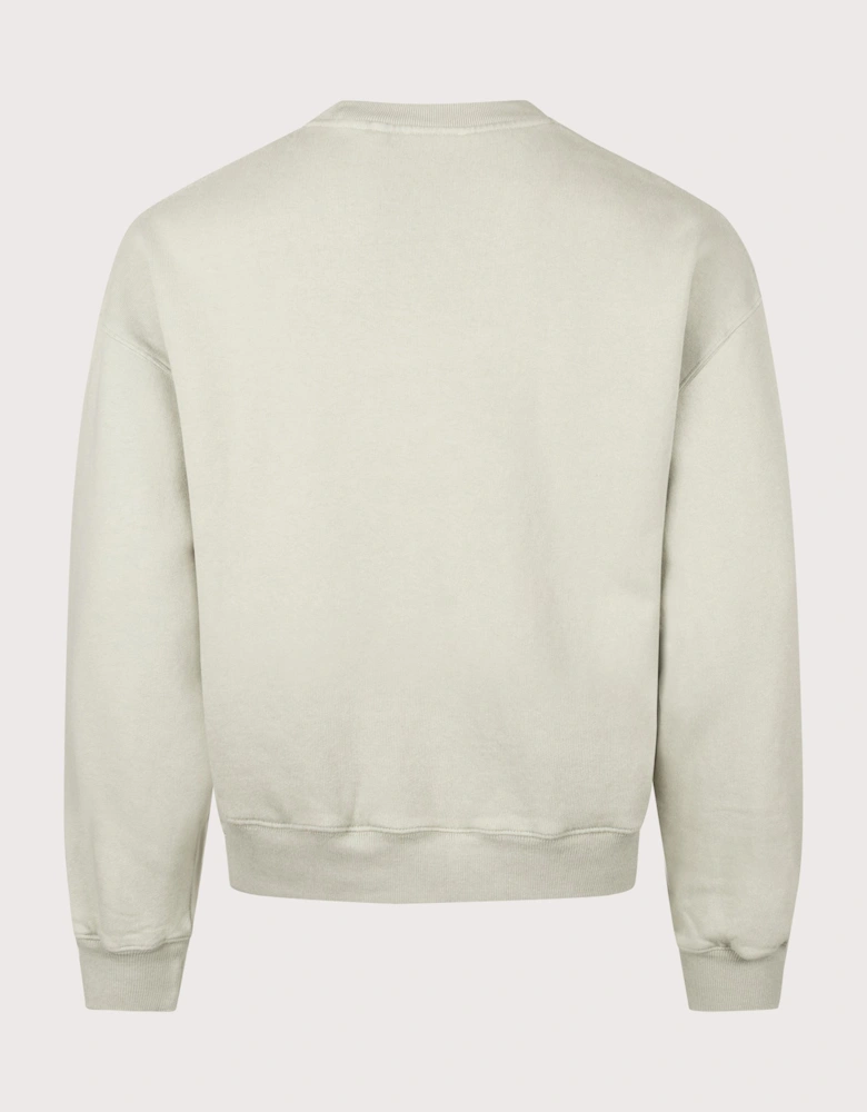 Relaxed Fit Distort Washed Sweatshirt