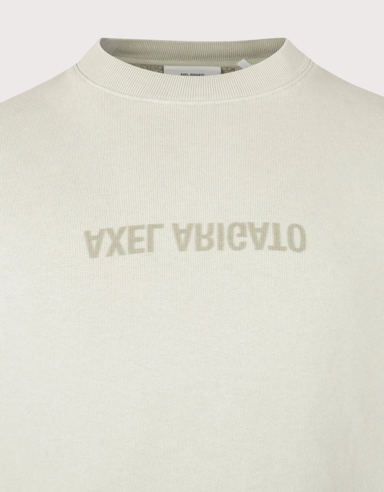 Relaxed Fit Distort Washed Sweatshirt