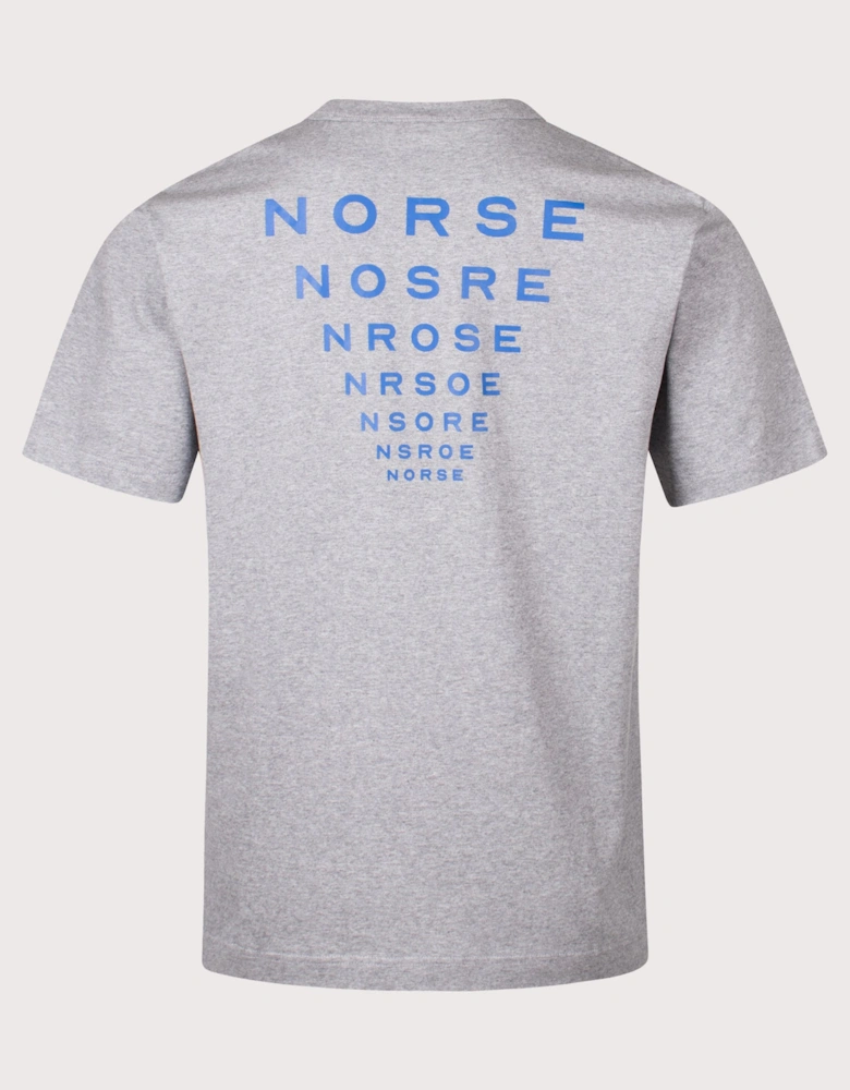 Relaxed Fit Holger Organic Optic Print T-Shirt