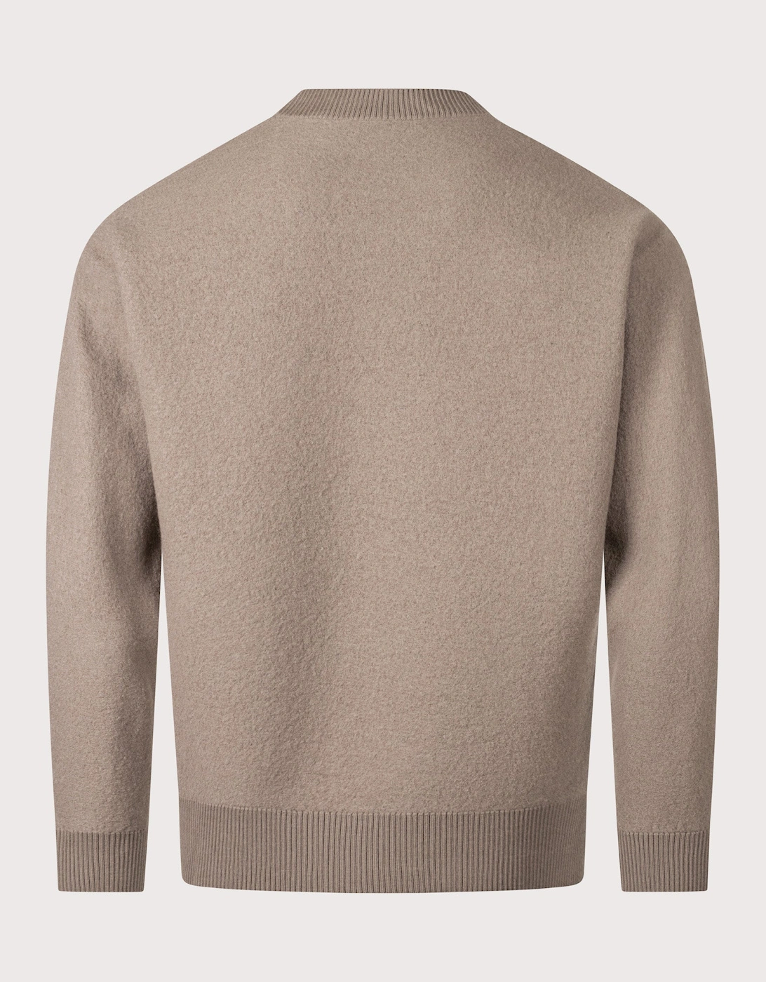 Relaxed Fit Rom Boiled Wool Jumper