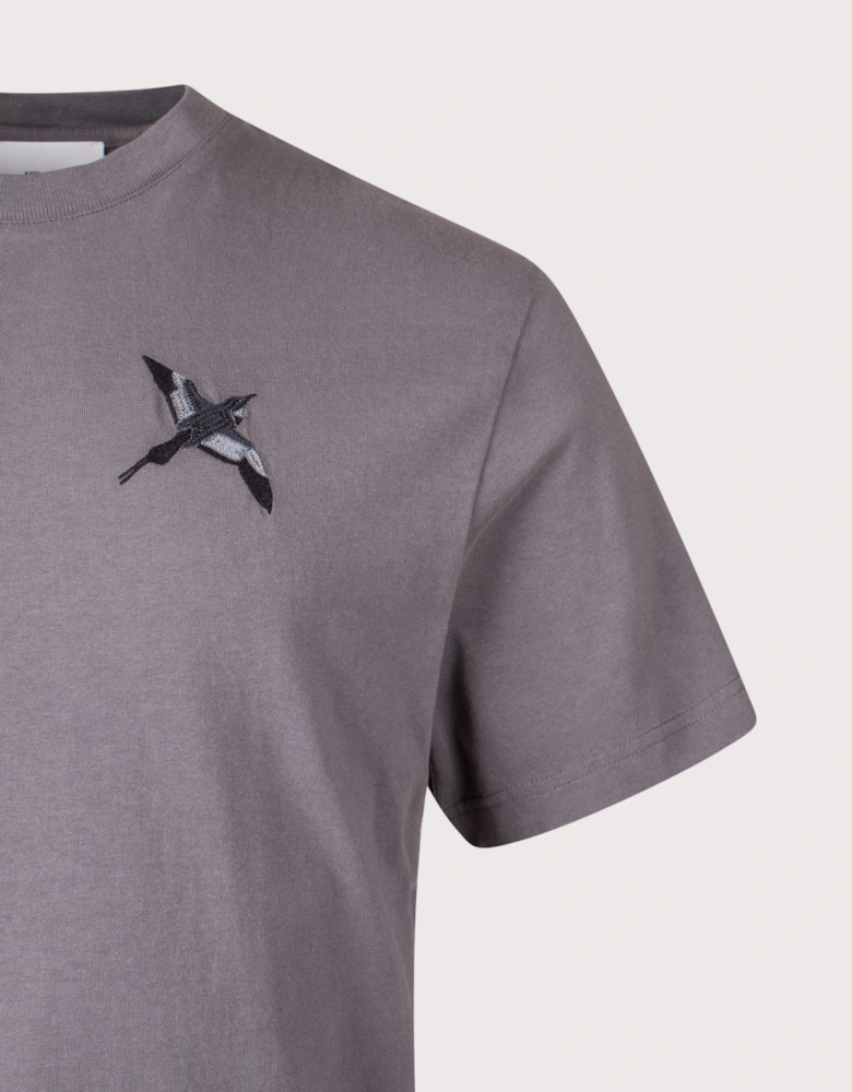 Relaxed Fit Micro Bee Bird T-Shirt
