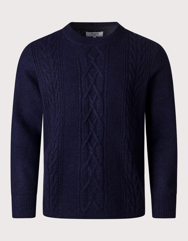 Relaxed Fit Hyatt Crew Jumper