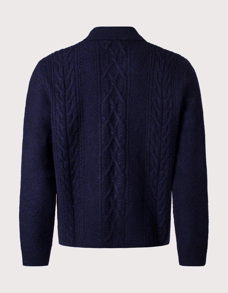 Friar Zip Knit Jacket