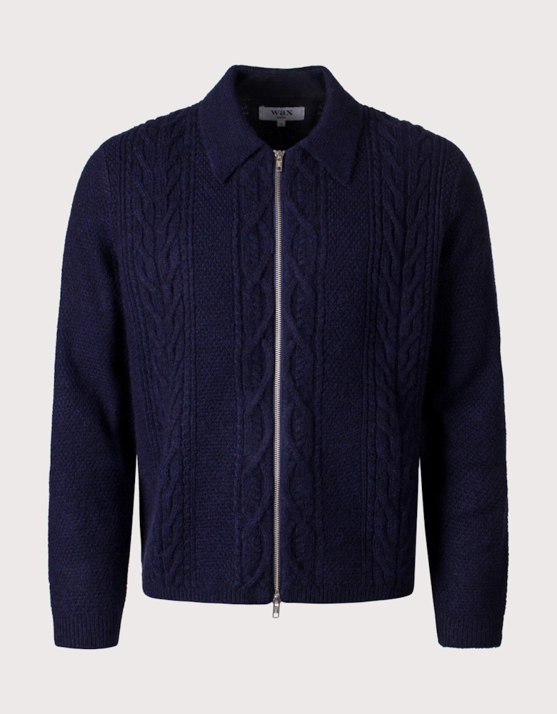 Friar Zip Knit Jacket