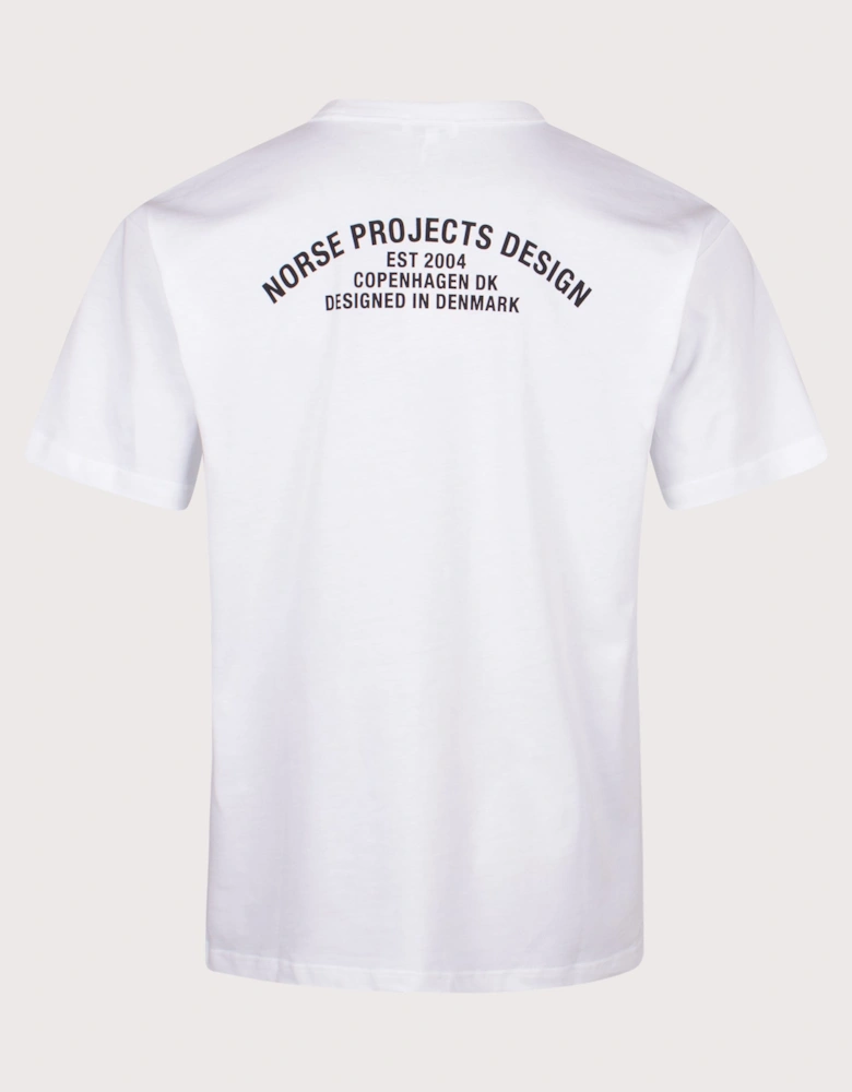 Oversized Fit Simon Organic Arch Print T-Shirt