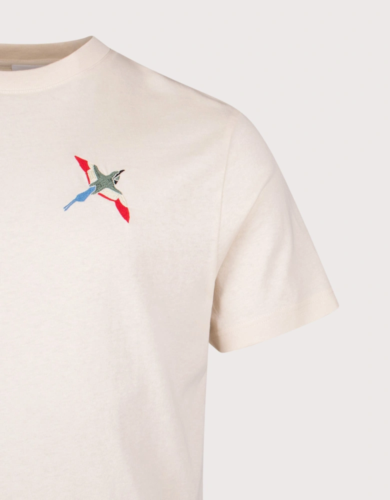 Relaxed Fit Micro Bee Bird T-Shirt
