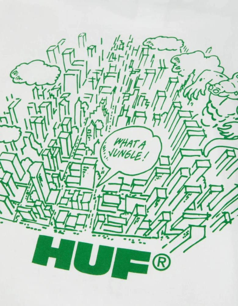 What A Jungle S/S Tee - White
